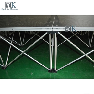 Plataforma de Escenario Portátil, Plataforma Antideslizante, Escenario Elevado de Aluminio - Product Image 5