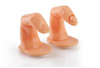 Doigts d'entraînement réalistes pour les ongles en acrylique, mains pour l'entraînement à l'art des ongles, outils professionnels pour les artistes en ongles, débutants, plastique