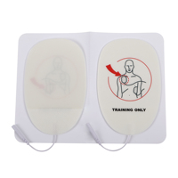 Pads d'entraînement AED XFT-P120A pour adultes, consommables pour la formation en RCP et les fournitures d'instructeurs AED