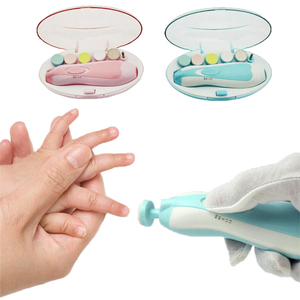 Nuovo Del Bambino di Cura Del Chiodo di Sicurezza Elettrica Nail Clipper Cutter Per I Bambini Neonato Nail Trimmer - Product Image 2