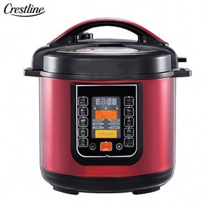 Autocuiseur de riz 10-en-1, appareil de cuisine domestique, 6L, numérique, en acier inoxydable, produit d'usine en promotion - Product Image 2