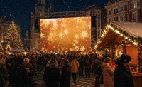 Écran LED d'extérieur HiSeaVis P2.6 pour festivals et événements – Affichage portable pour roadshows et expositions, étanche IP65/IP54, garantie 5 ans