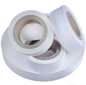 مصنعو سيليكون 50 جرامًا/متر مربع أبيض اللون أحادي الجانب لاصق حساس للضغط للمناديل الصحية - Product Image 2