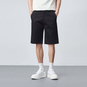 Factory Customized <b>Men's</b> Stretch <b>Chino</b> <b>Shorts</b> Summer Super Soft Woven Cotton Twill Mid Weight Slim Fit Casual Solid Cargo - Product Image 3