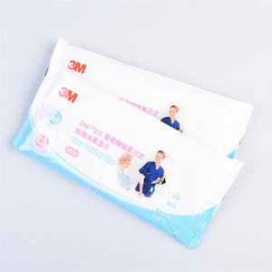 Lingettes désinfectantes 3M 9600 24x24cm au gluconate de chlorhexidine, antiseptiques pour les soins aux personnes âgées alitées - Product Image 2