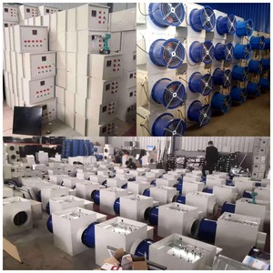 Calentador Eléctrico Industrial de 380V 20KW con Control Digital, Termostato Ajustable, Equipo de Calefacción Comercial Portátil - Product Image 2