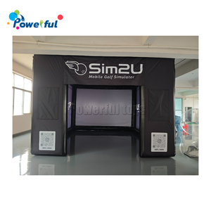 Tente de simulation de <span class=keywords><strong>golf</strong></span> gonflable portable personnalisé<span class=keywords><strong>e</strong></span> avec écran de cinéma pour l'intérieur et l'extérieur - Product Image 3