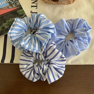 Nueva Diadema de Diseño Sencillo y Popular, Estilo Dulce, Ligera y de Lujo, Color Azul, para Mujer, Talla Grande, Joyería de Moda - Product Image 2