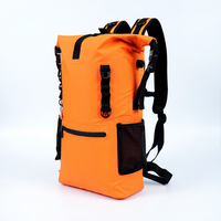 Sac à dos imperméable de sport le plus vendu, sac étanche 30L avec bretelles rembourrées pour la gym, la course à pied, le cyclisme et les voyages