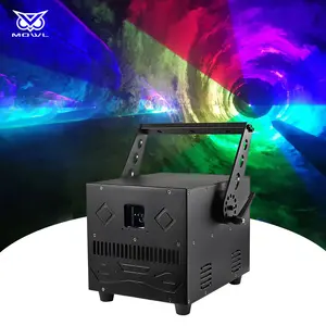 Dài khoảng cách công suất cao 3D đầy đủ màu sắc RGB 20 Wát DMX 20 watt Lazer hoạt hình văn bản ánh sáng laser cho Disco bar hộp đêm DJ Sân khấu