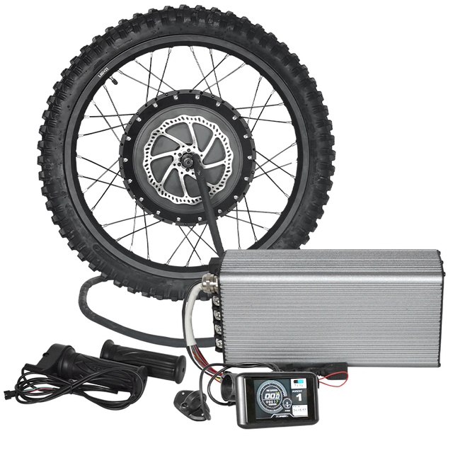Factory Price Other Electric Bicycle Parts 1200w 3000w 5000W Super Hub Motor 45-90km/h High Speed Electric Bike DIY Kit