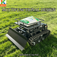 Cortadora de Césped Multifuncional a Control Remoto ML608-90-1B con Accesorio de Bulldozer