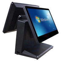 Terminal de point de vente tout-en-un Eyab avec écran tactile de 15,6 pouces, équipé d'un processeur I3/I5/I7, système Windows, prend en charge la connexion sans fil