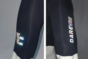 Cuissard de cyclisme Darevie Pro Team personnalisé, léger, à séchage rapide, rembourré, réfléchissant, sans coutures, ODM, MOQ 5 pièces - Product Image 6