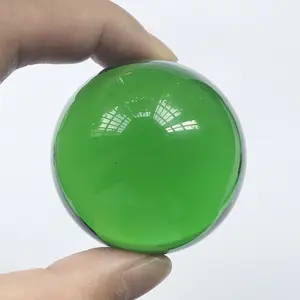 Magic Crystal Ball 60mm groen k9 glas bal fengshui bal voor woondecoratie