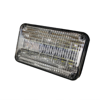 Neue Zweifarbige 6*4 LED-Warnleuchte für Feuerwehrfahrzeuge, Krankenwagen und Andere Einsatzfahrzeuge 12V Nachrüst-Blinklicht