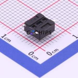 TS-1102S-A-B-B Tactile Switch SMD-4P,6x6mm Switch Single Pole Single Throw Round Button 1N Vertical Mount - Product Image 2