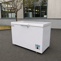 Congélateur à porte ouverte, réfrigérateur de grande capacité, congélateur à glace solaire pour supermarché, équipement de réfrigération