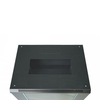 Baie de serveur réseau murale 12U, armoire d'équipement standard en acier de 19 pouces