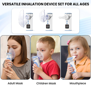 FITCONN grosir baru datang nebulizador medis smart inhaler jaring pembersih otomatis <span class=keywords><strong>nebulizer</strong></span> jala perawatan rumah <span class=keywords><strong>nebulizer</strong></span> - Product Image 6