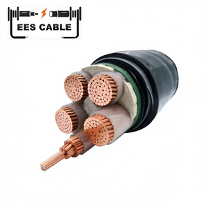 Câble de puissance <span class=keywords><strong>U1000</strong></span> <span class=keywords><strong>R02V</strong></span> 4*25 mm² en cuivre, conducteur isolé XLPE, gaine PVC, selon la norme NFC, pour les clients de la Côte d'Ivoire - Product Image 1