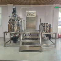 Usine de fabrication sous vide à circulation externe entièrement automatique pour mélange d'ancres, en acier inoxydable, personnalisable et haute performance