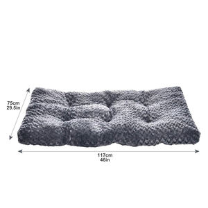 เตียงสุนัขและแมวสีเทาสีเทาซักได้ในร่มแผ่นลังโรงงานออกแบบได้ตามต้องการ - Product Image 6