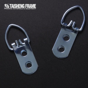 Gancio appendi-tela a 2 fori in ferro zincato blu, modello OEM TS-K009, per <span class=keywords><strong>cornici</strong></span> e telai, per appendere a casa, vendita al dettaglio - Product Image 3