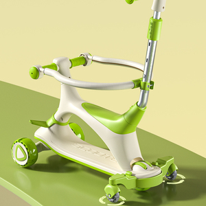 Trottinette pour enfants de <span class=keywords><strong>1</strong></span> à 3-6 à 12 ans, 6 en <span class=keywords><strong>1</strong></span>, bébé, garçons et filles. Les pédales peuvent être utilisées pour s'asseoir ou pour rouler - Product Image 3