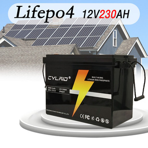 Batterie rechargeable LiFePo4 de longue durée 12V 300AH CYLAD, technologie Li-Ion chauffante étanche, communication CAN empilable - Product Image 6