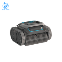 Water Crown pembersih robot otomatis nirkabel, pembersih robot vakum kolam renang, pembersih robot otomatis tanpa kabel terbaru