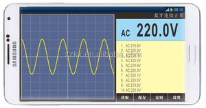 KT014B ออสซิลโลสโคปแบบพกพาไร้สาย 20MHz พร้อมมัลติมิเตอร์แบบดิจิตอลทรูอาร์เอ็มเอส - Product Image 5
