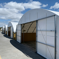 Abri dôme industriel portable sur mesure en usine, structure en acier galvanisé, toit étanche pour garage de transport, garage automobile, stationnement de voitures