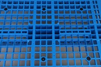 NEXARA Offre Spéciale Eco-friendly HDPE 1210 1200*1000*170mm Surface plate Palettes à usage intensif en plastique à trois canaux