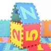 Tappetino Puzzle in Schiuma EVA <span class=keywords><strong>con</strong></span> Forme, Lettere e <span class=keywords><strong>Numeri</strong></span>, Gioco Educativo Progettato per Bambini - Product Image 6