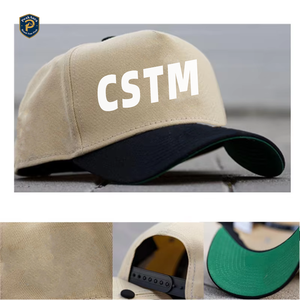 Gorra de Béisbol de 6 Paneles de PVC Ajustable, Estilo PA, Personalizada, con Visera Curva, Protección Solar, Bordada, Unisex, para las Cuatro Estaciones - Product Image 4