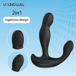 Dildo Realista de Doble Cara con Base de Ventosa y Función de Masajeador de Próstata para Estimulación del Punto G - Product Image 3