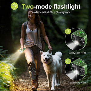 Dispositif de contrôle des aboiements pour chiens TIZE Répulsif ultrasonique pour chiens <span class=keywords><strong>longue</strong></span> <span class=keywords><strong>portée</strong></span> Dispositif <span class=keywords><strong>anti</strong></span>-<span class=keywords><strong>aboiement</strong></span> ultrasonique avec lampe de poche - Product Image 4