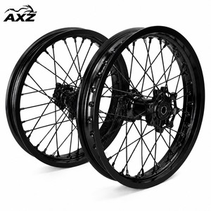 Ensemble de roues de motocross YZ125 <span class=keywords><strong>250</strong></span> <span class=keywords><strong>YZF</strong></span> <span class=keywords><strong>250</strong></span> 450, 21 18 19 pouces, alliage d'aluminium 7050-T6, haute performance, anodisé CNC, ensemble de jantes pour moto tout-terrain - Product Image 4