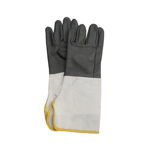 Guanti da Saldatura Premium in Pelle Bovina di Prima Qualità, Modello Corto, Resistenti al Calore e alle Fiamme per <span class=keywords><strong>Lavori</strong></span> di Precisione - Product Image 2