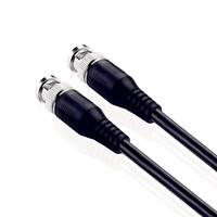SDI-montaje de cámara de seguridad CCTV, Cable Coaxial de vídeo, alimentación BNC, conector macho a BNC
