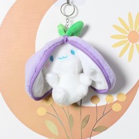 Llavero de Peluche con Forma de Conejito, Juguete de Peluche, Muñeco, Accesorio para Perro, Llavero o Juguete de Peluche.