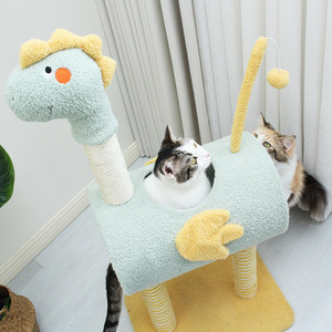 ต้นไม้แมวแนวตั้งขนาดเล็ก ที่ลับเล็บแมวทำจากไซซอล ปลอดภัย ปรับแต่งได้ ของเล่นแมวแก้เบื่อสำหรับลูกแมว สินค้าส่งออก - Product Image 3