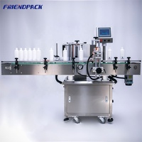 Nouvelle condition d'étiqueteuse de bouteille en verre auto-adhésive de machine d'autocollant vertical électrique entièrement automatique