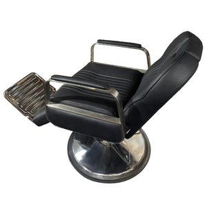 <span class=keywords><strong>Barber</strong></span> Chair for Men Classic Stable Reclining Hair Cutting Salon Móveis Altura Cadeira De Couro Ajustável - Product Image 3