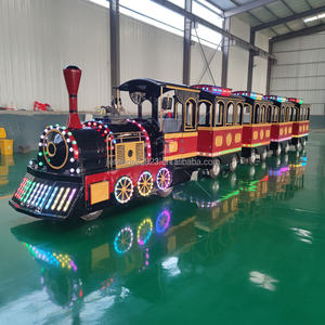 รถไฟไฟฟ้าสำหรับเด็กในสวนสนุก<span class=keywords><strong>แบ</strong></span>บไม่มีรางสำหรับใช้ในร่มและกลางแจ้งดีไซน์<span class=keywords><strong>ล่าสุด</strong></span> - Product Image 3