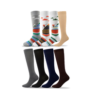Chaussettes de sport personnalisées à faible MOQ, chaussettes de ski chaudes pour femmes avec logo personnalisé, chaussettes en coton