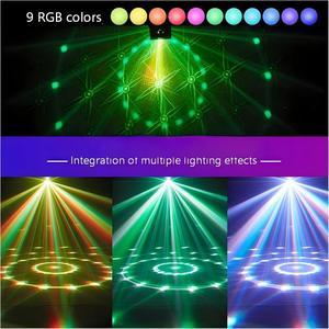 Işıklar için 50W LED RGBW Gobos Uzaktan Kumanda Sesle Aktifleşen <span class=keywords><strong>DJ</strong></span> KTV Parti IP65 Uzaktan Kumanda - Product Image 3