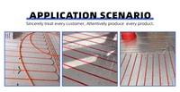 Tuyau de chauffage PEX-AL-PEX standard, tube multicouche, approvisionnement en vrac pour les projets de chauffage par le sol résidentiels et commerciaux