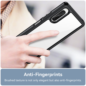 Funda de lujo a prueba de golpes para Sony <span class=keywords><strong>Xperia</strong></span> <span class=keywords><strong>1</strong></span> <span class=keywords><strong>V</strong></span> VI VII Funda móvil plegable de acrílico duro transparente para Sony <span class=keywords><strong>Xperia</strong></span> 10 <span class=keywords><strong>V</strong></span> VI - Product Image 4